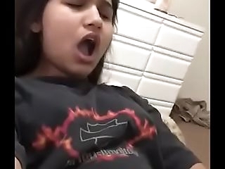 Indian adorable girl fingering